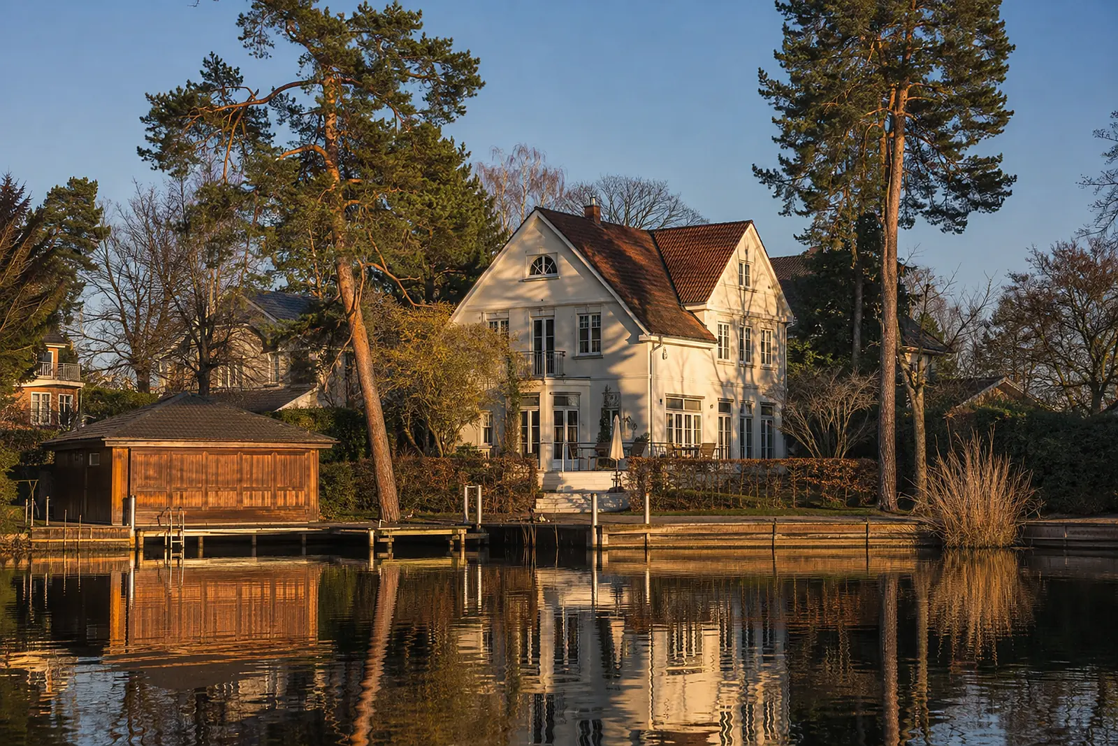 Badsanierung Coswig: Wohnhaus direkt am Wasser